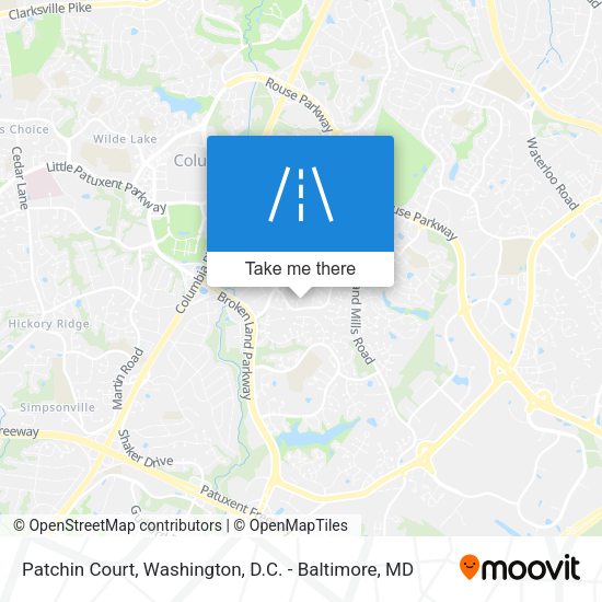 Patchin Court map