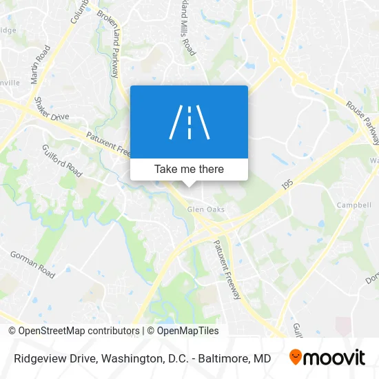 Ridgeview Drive map
