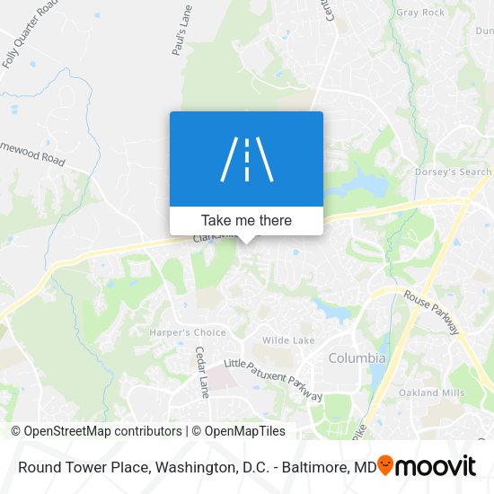 Round Tower Place map