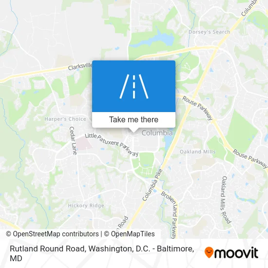 Rutland Round Road map