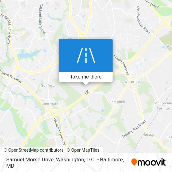 Samuel Morse Drive map