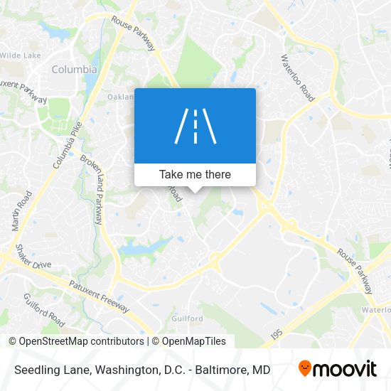 Seedling Lane map