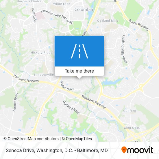 Seneca Drive map