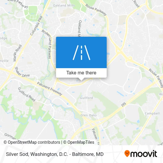 Silver Sod map