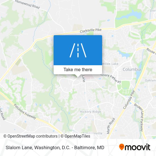 Slalom Lane map
