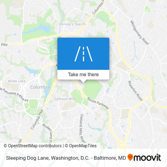 Sleeping Dog Lane map