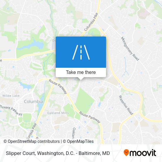 Slipper Court map