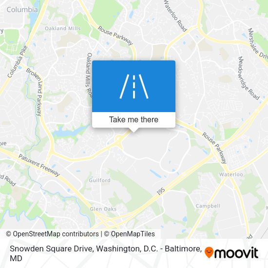 Mapa de Snowden Square Drive