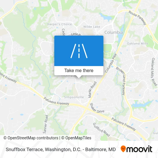 Snuffbox Terrace map