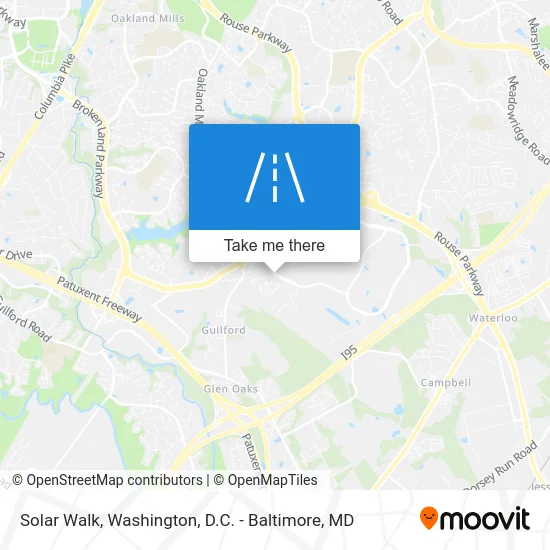 Solar Walk map