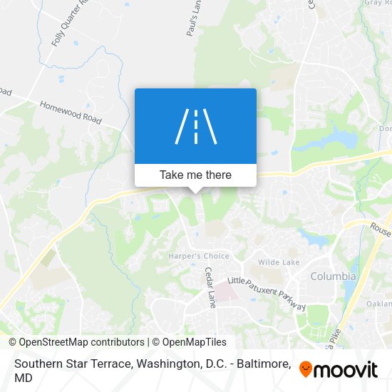 Southern Star Terrace map