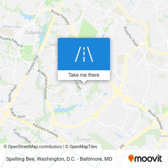 Spelling Bee map
