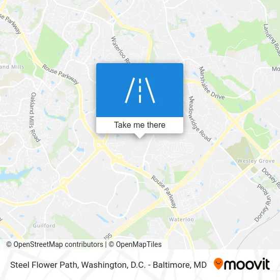 Steel Flower Path map