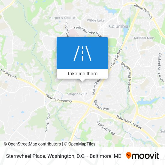 Sternwheel Place map