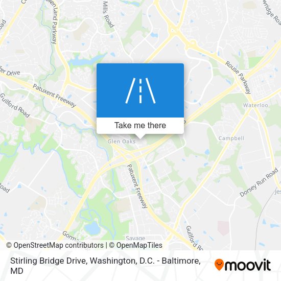 Mapa de Stirling Bridge Drive