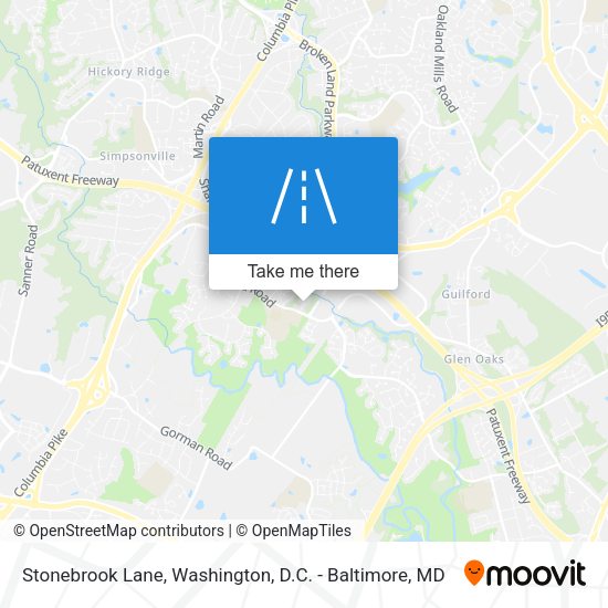Stonebrook Lane map