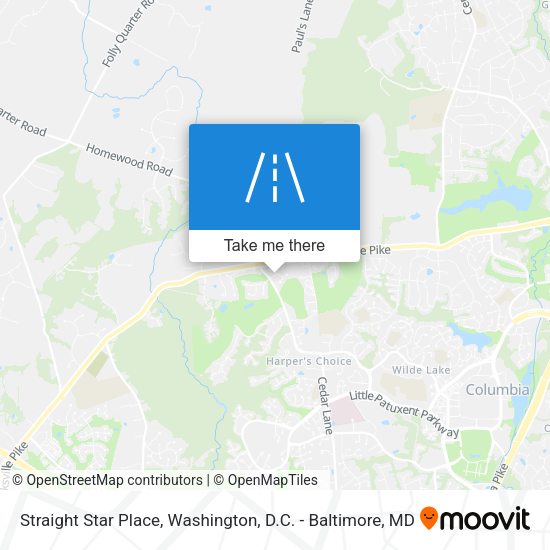 Straight Star Place map