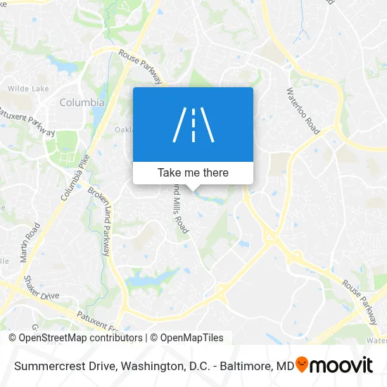 Summercrest Drive map