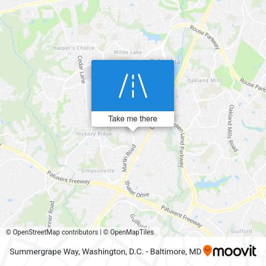Summergrape Way map