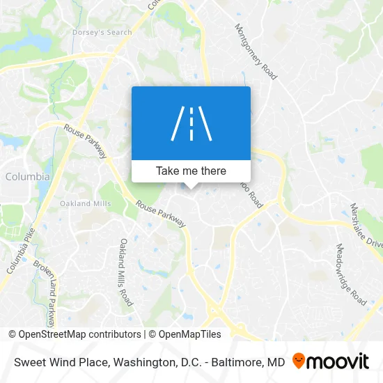 Sweet Wind Place map