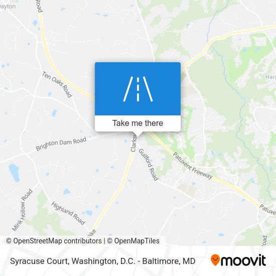 Syracuse Court map