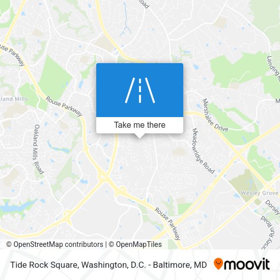 Tide Rock Square map
