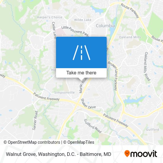 Walnut Grove map
