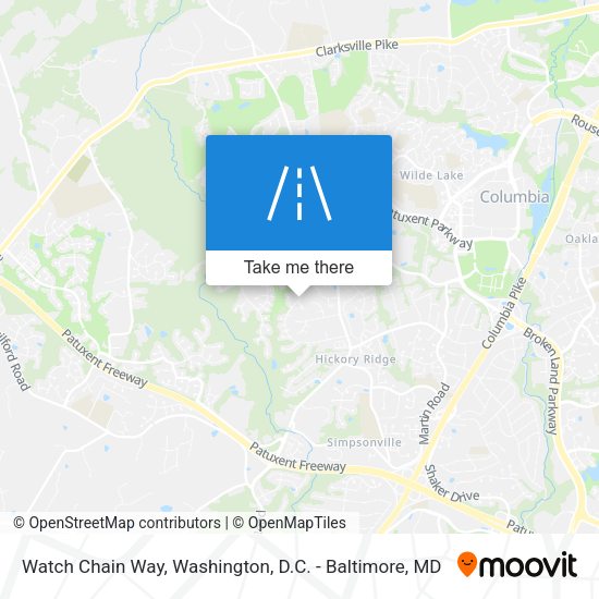 Mapa de Watch Chain Way