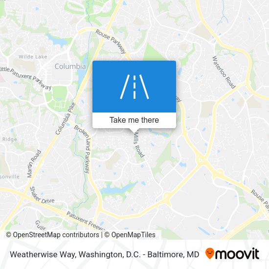 Weatherwise Way map