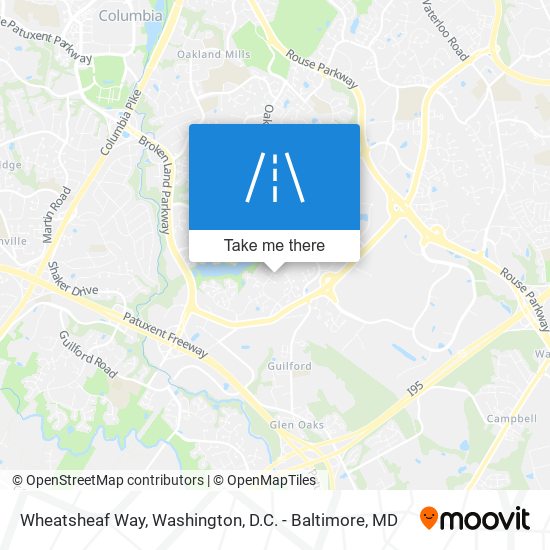 Wheatsheaf Way map