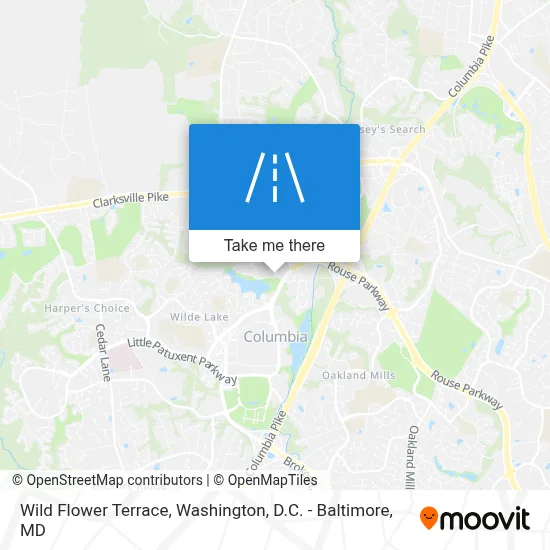 Wild Flower Terrace map