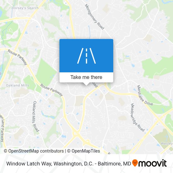 Window Latch Way map