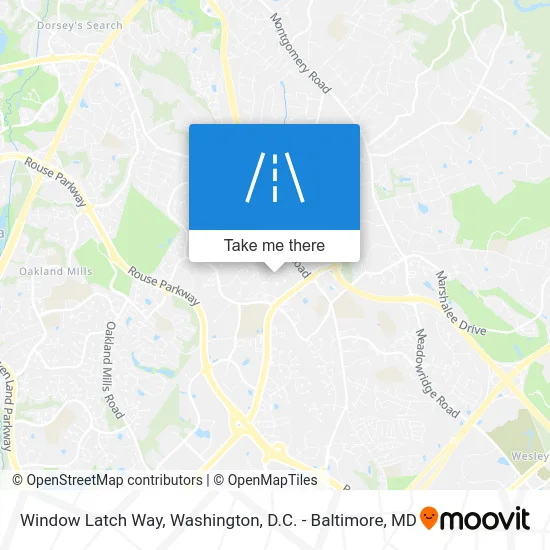 Window Latch Way map