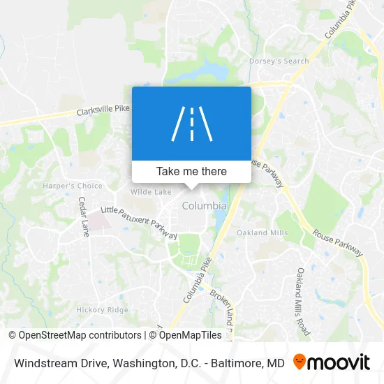 Windstream Drive map