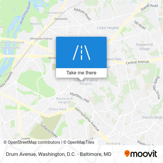 Mapa de Drum Avenue