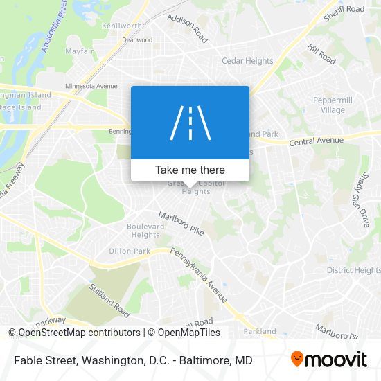 Fable Street map