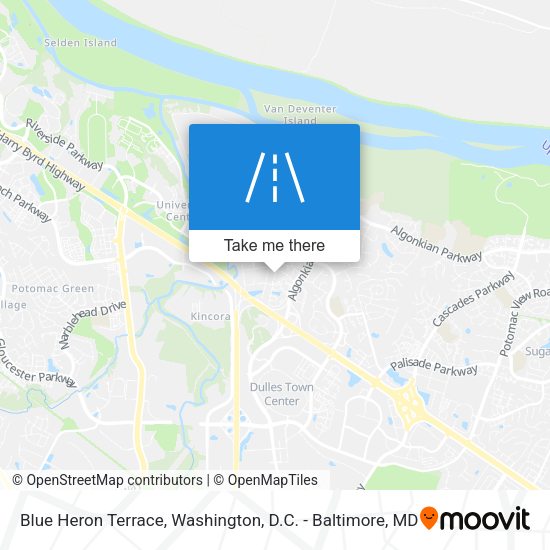 Mapa de Blue Heron Terrace