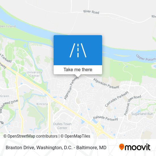 Mapa de Braxton Drive