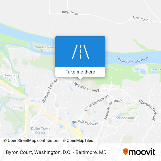 Mapa de Byron Court
