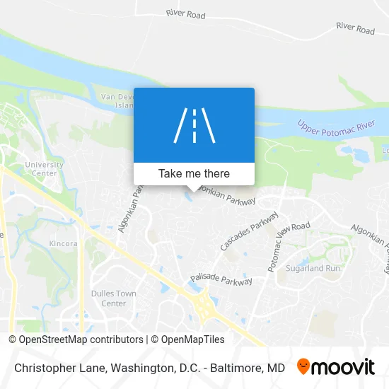 Christopher Lane map