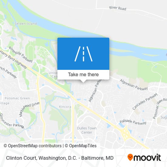 Mapa de Clinton Court