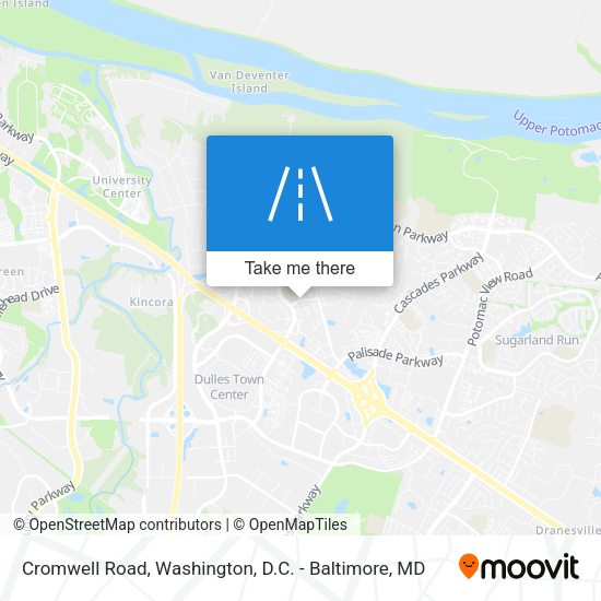 Cromwell Road map