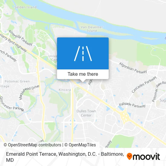 Emerald Point Terrace map