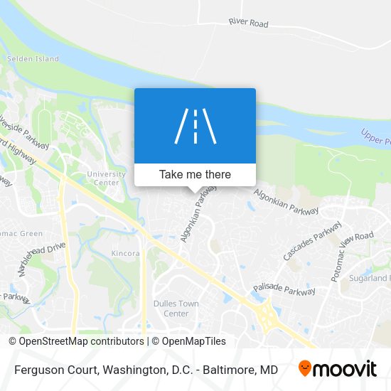 Mapa de Ferguson Court