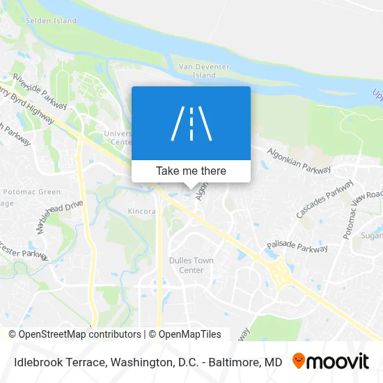 Idlebrook Terrace map