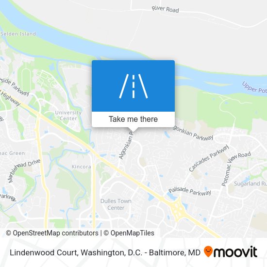 Mapa de Lindenwood Court
