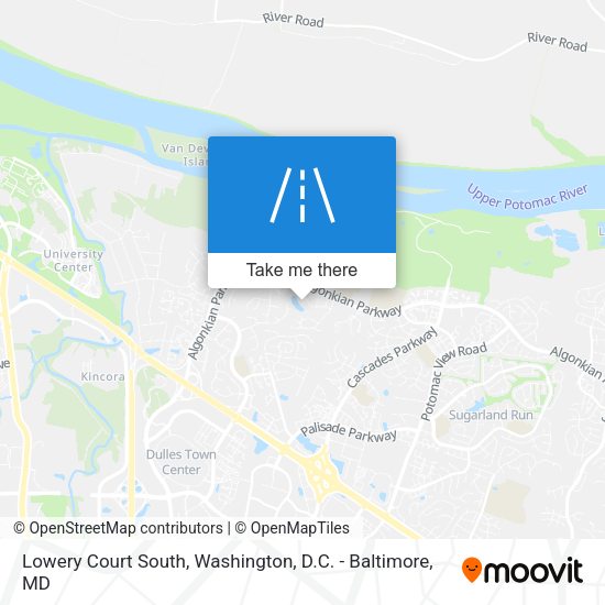 Mapa de Lowery Court South