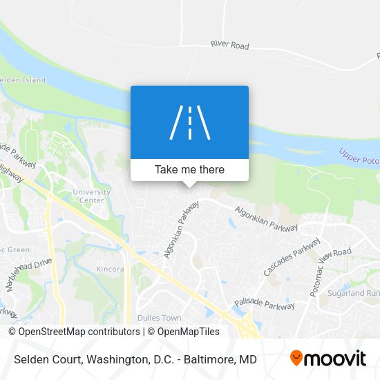 Selden Court map