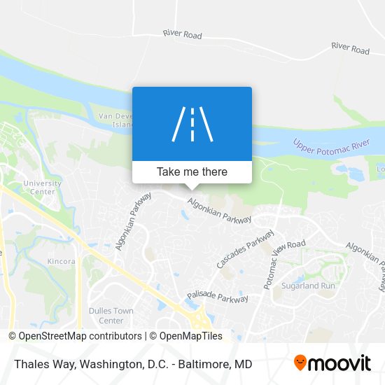 Thales Way map