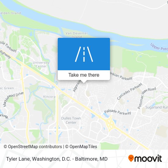 Tyler Lane map